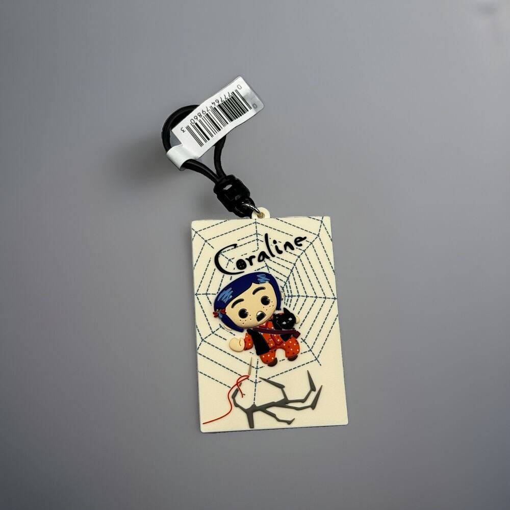 Coraline Series 5 Blind Bag Figural Bag Clip CHASE POSTER New Open